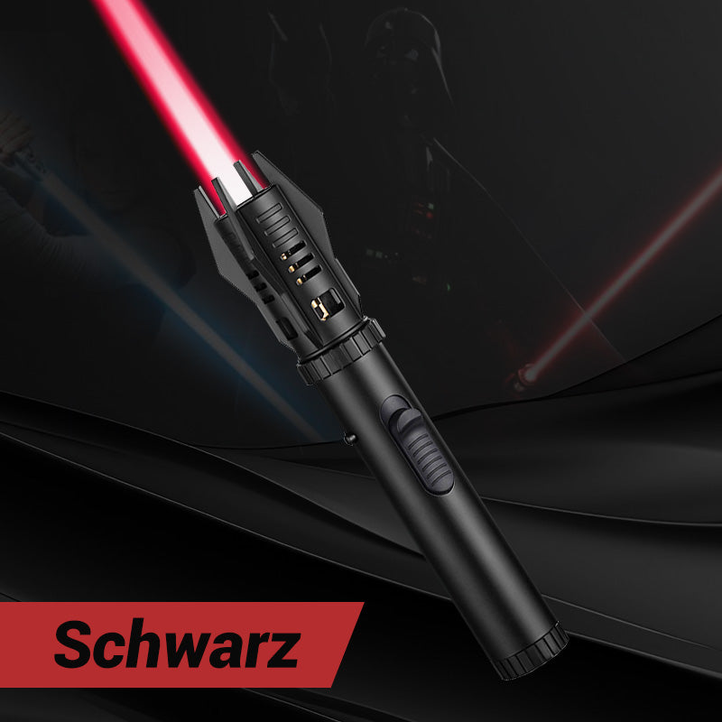 🗡️Cooles Lichtschwert-Styling⚡Multifunktionales, großes, winddichtes Schweißbrenner-Feuerzeug