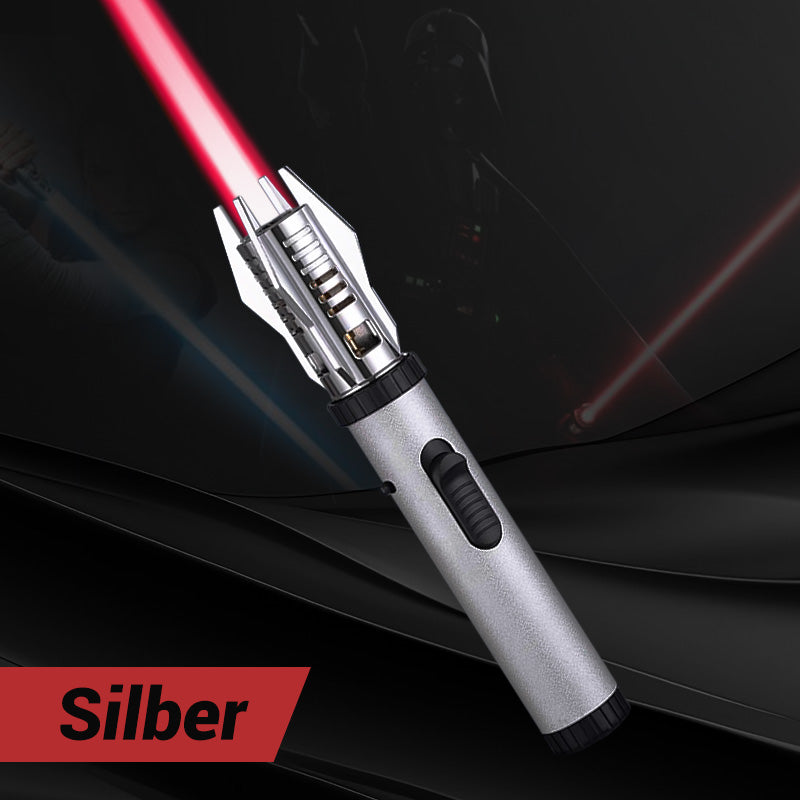 🗡️Cooles Lichtschwert-Styling⚡Multifunktionales, großes, winddichtes Schweißbrenner-Feuerzeug