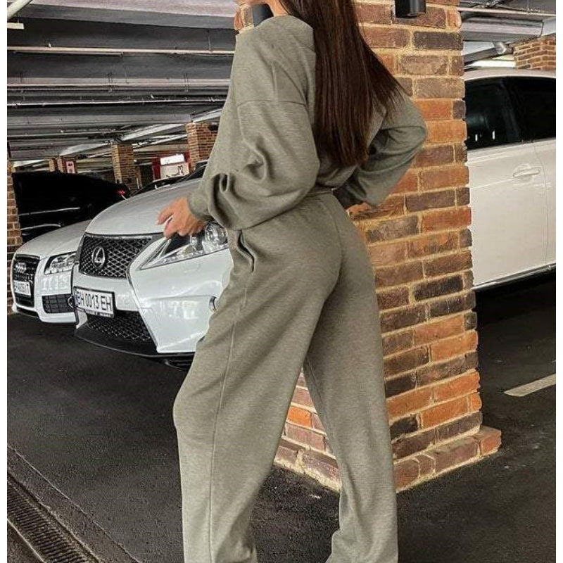 47%Rabatt💥 Herbstlicher neuer Stil Zweiteiliges Set aus gestrickter Jacke mit Knöpfen und Hose für Damen