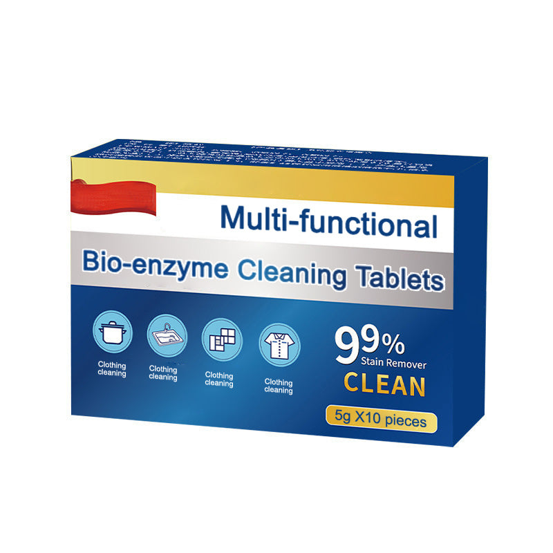 💥Kaufen Sie 5 und erhalten Sie 5 GRATIS - 🫧Multifunktionale Bio-Enzym-Reinigungstabletten