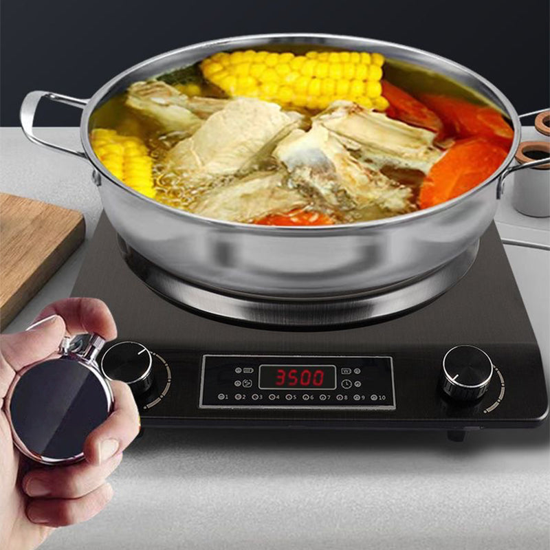 ⚡Zeitlich begrenztes Angebot von 50% - 3500 Watt Induktionskochfeld, 10 Temperaturstufen