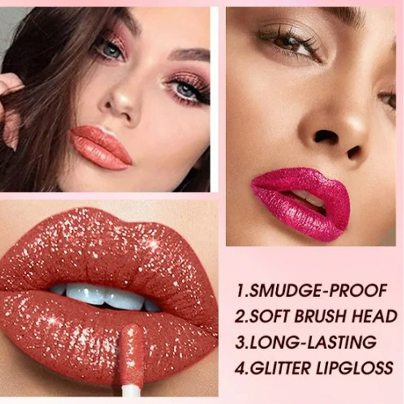 🎁HOT SALE-50% OFF🎁Metallic Liquid Diamond Glitter Lipstick