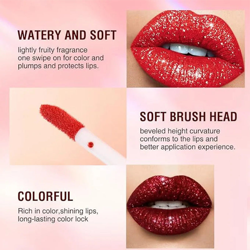 🎁HOT SALE-50% OFF🎁Metallic Liquid Diamond Glitter Lipstick
