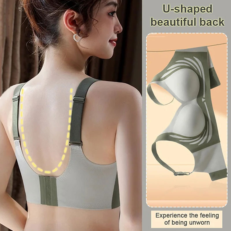 🌸Herbstschlussverkauf🌸Zeitlich begrenzt 44% RABATT💕Je mehr Sie kaufen, desto höher ist der Rabatt💕Hebender bügelloser Push-up-BH mit Anti-Sagging-Effekt