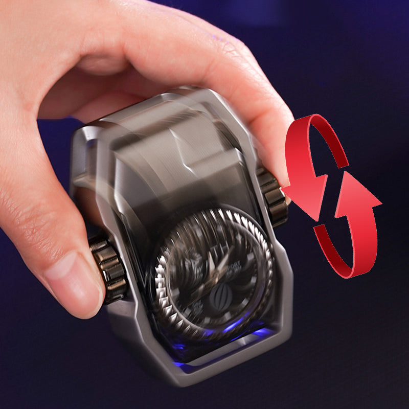 🔥Verkaufsschlager🔥 Winddichte Uhr Feuerzeug mit Dekompression Gyro Design