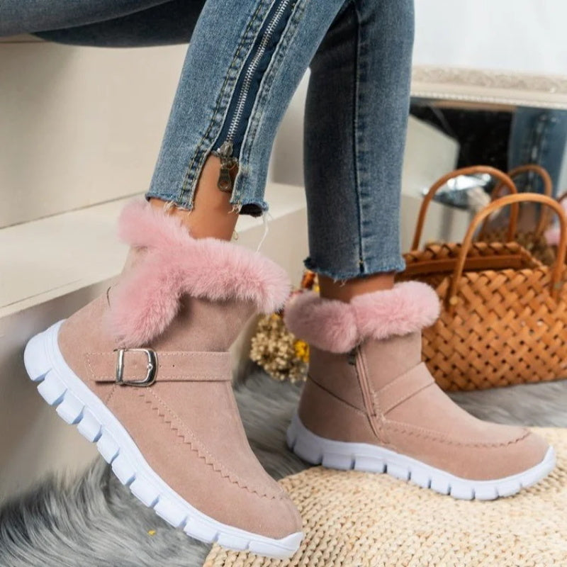 🌸Herbstschlussverkauf🌸Warme und bequeme Stiefel mit Fußgewölbeunterstützung