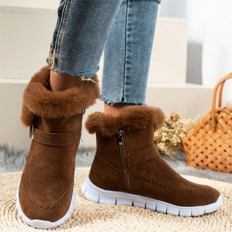 🌸Herbstschlussverkauf🌸Warme und bequeme Stiefel mit Fußgewölbeunterstützung
