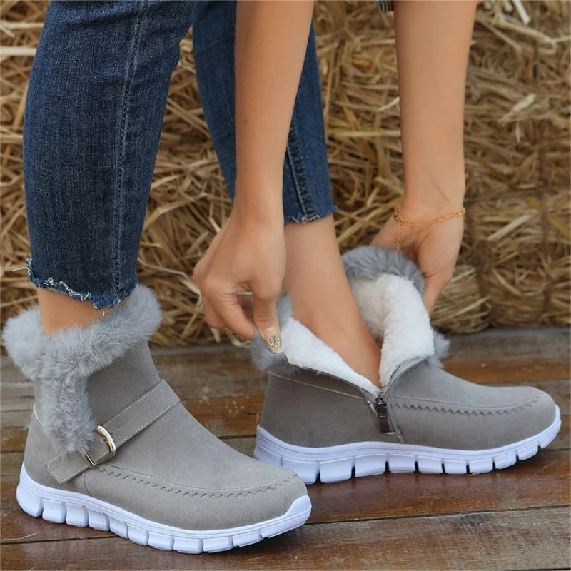 🌸Herbstschlussverkauf🌸Warme und bequeme Stiefel mit Fußgewölbeunterstützung