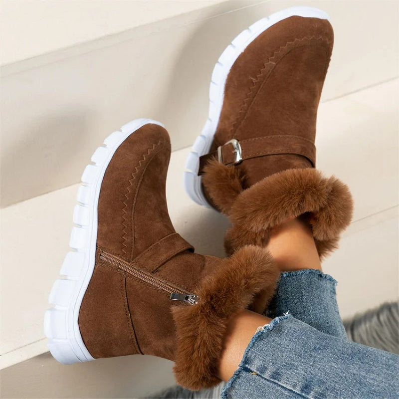 🌸Herbstschlussverkauf🌸Warme und bequeme Stiefel mit Fußgewölbeunterstützung