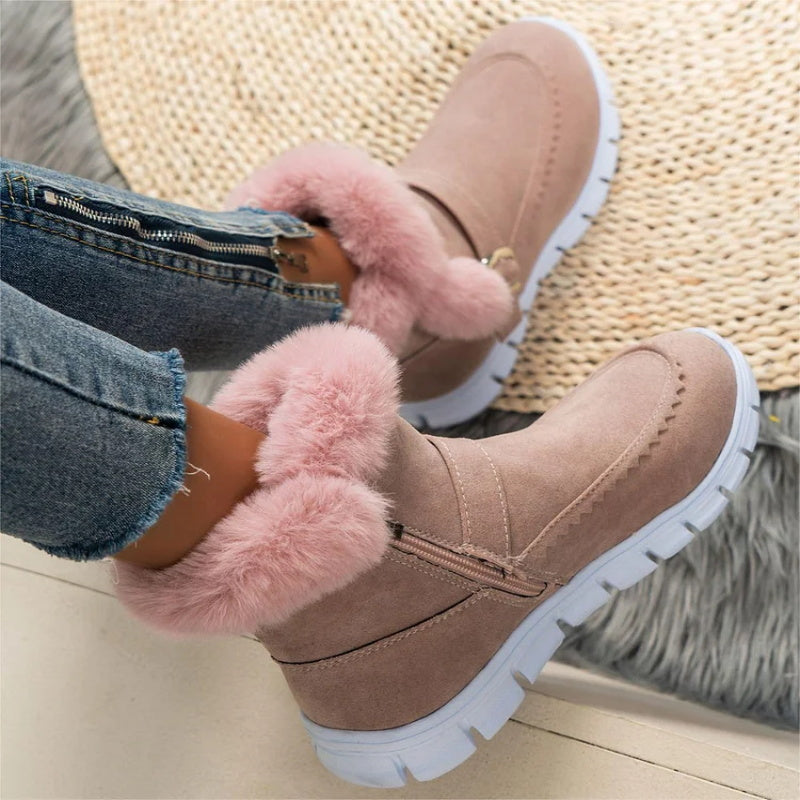 🌸Herbstschlussverkauf🌸Warme und bequeme Stiefel mit Fußgewölbeunterstützung