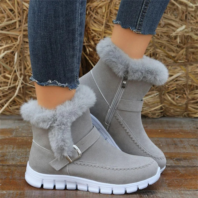 🌸Herbstschlussverkauf🌸Warme und bequeme Stiefel mit Fußgewölbeunterstützung