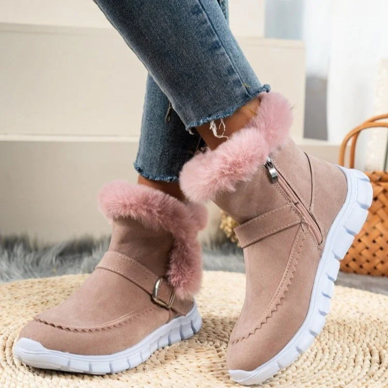 🌸Herbstschlussverkauf🌸Warme und bequeme Stiefel mit Fußgewölbeunterstützung