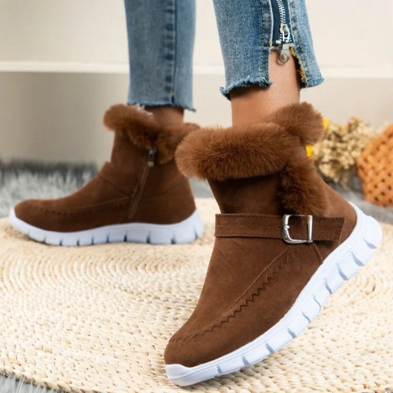 🌸Herbstschlussverkauf🌸Warme und bequeme Stiefel mit Fußgewölbeunterstützung