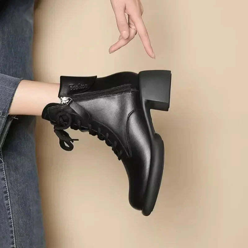 🌸Herbstschlussverkauf🌸Zeitlich begrenzt 57%RABATT💕Ideales Geschenk - Stiefel im britischen Vintage-Stil