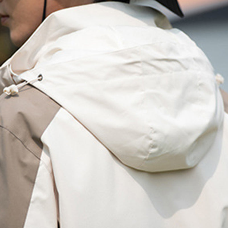 ✈️ Kostenlose Lieferung - Regenjacke mit Kapuze für Herren – wasserdicht und winddicht
