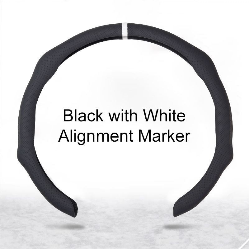 🎁Früher Black Friday Sale🎁Atmungsaktiver, rutschfester, ultradünner Lenkradbezug