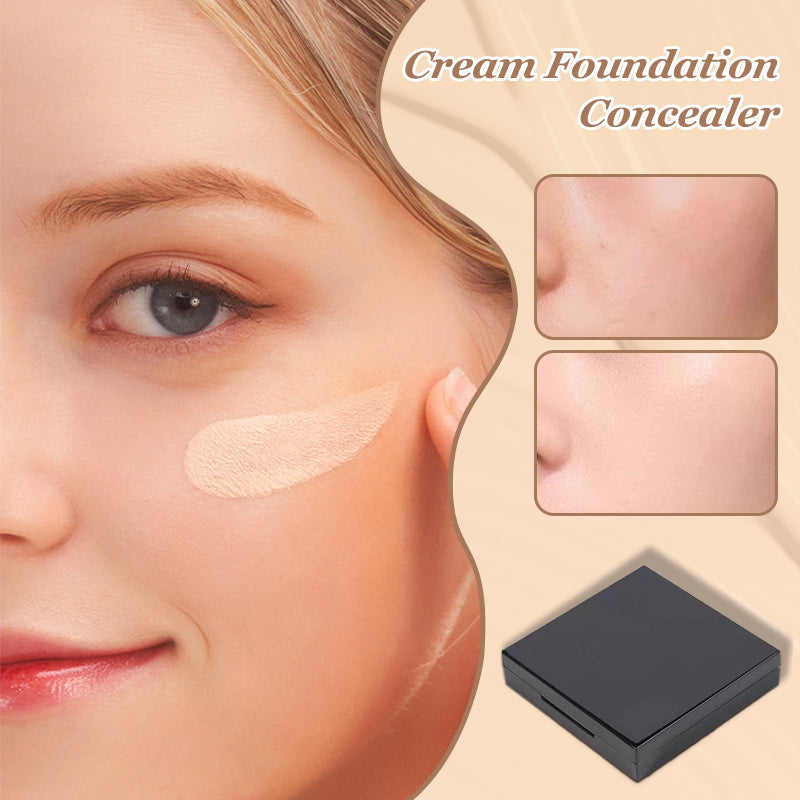 Langanhaltende, leichte Creme-Grundierung Concealer