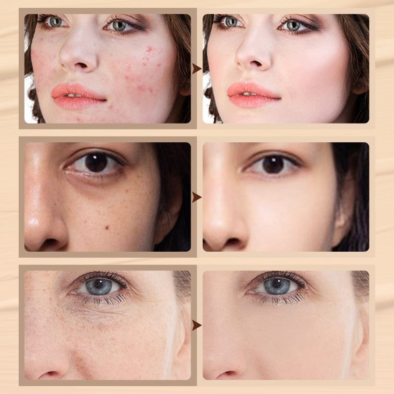 Langanhaltende, leichte Creme-Grundierung Concealer