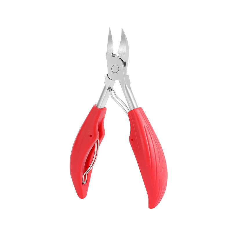 🎁Heißer Verkauf 50% Rabatt💥Abgewinkelter Profi-Nagelknipser mit Feder
