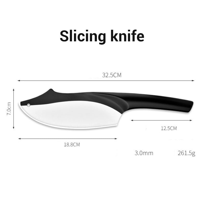 🍅🔪Scharfes, langlebiges Messer aus rostfreiem Stahl