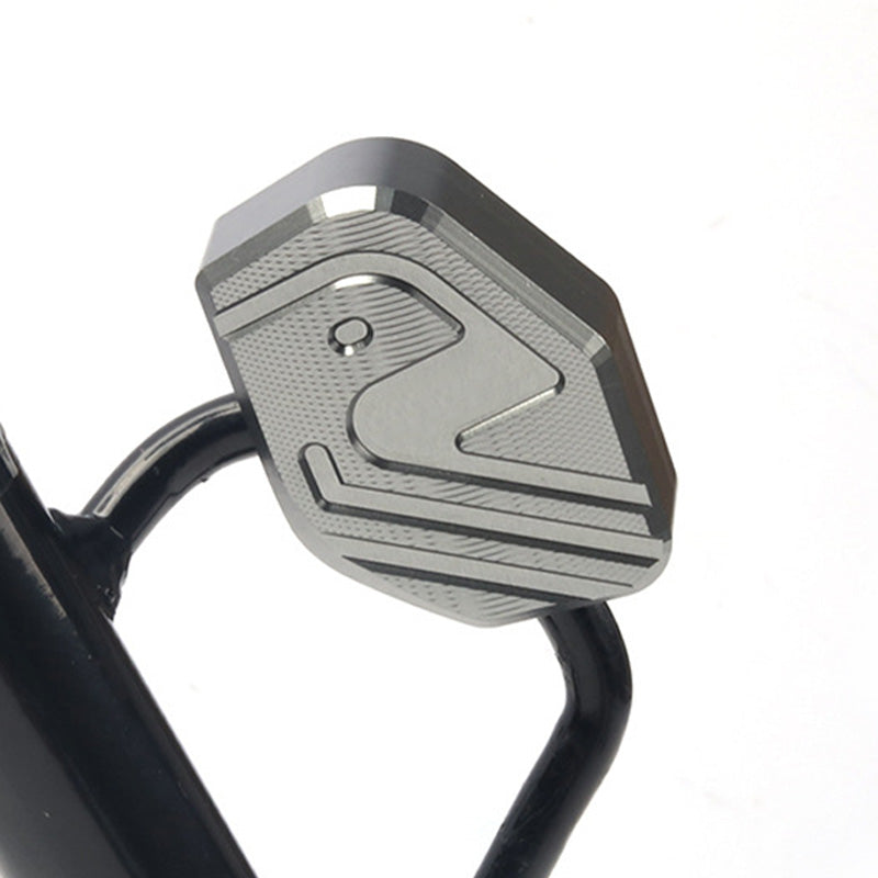Motorrad Fuß Seitenständer Pad Platte Kickstand