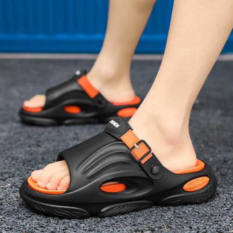 🌟🩴Rutschfeste Slip-On-EVA-Hausschuhe mit dicker Sohle