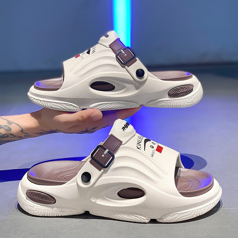 🌟🩴Rutschfeste Slip-On-EVA-Hausschuhe mit dicker Sohle