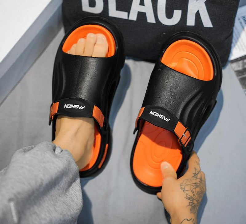 🌟🩴Rutschfeste Slip-On-EVA-Hausschuhe mit dicker Sohle