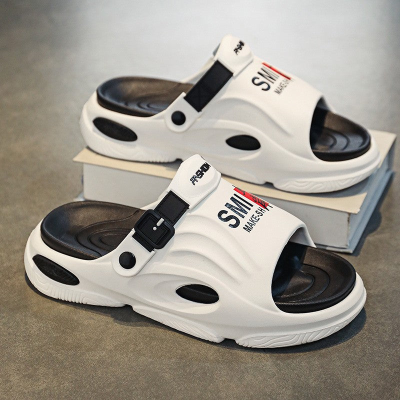 🌟🩴Rutschfeste Slip-On-EVA-Hausschuhe mit dicker Sohle