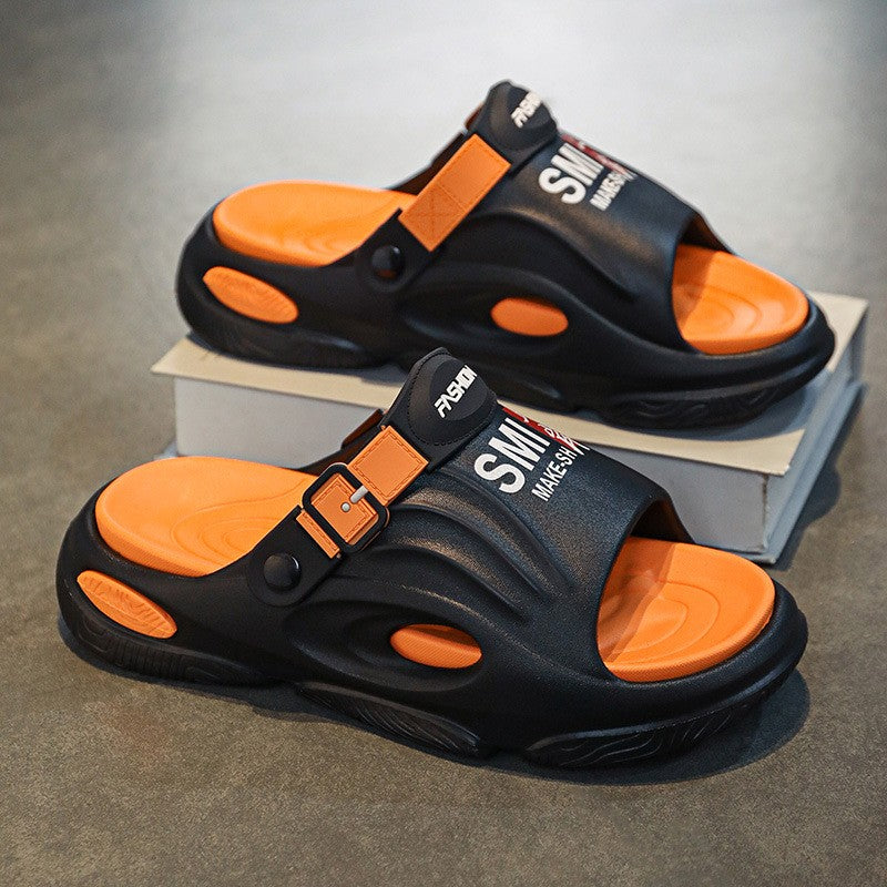 🌟🩴Rutschfeste Slip-On-EVA-Hausschuhe mit dicker Sohle