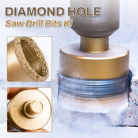 🔥Zeitlich Begrenztes Angebot🛠️Diamant-Lochsägen-Bohrer-Kit🔥