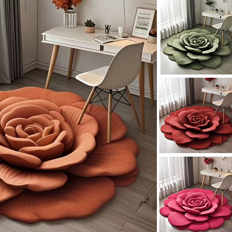 🔥Befristetes Angebot 🔥Floral Plüsch & Kieselgur Bodenmatte