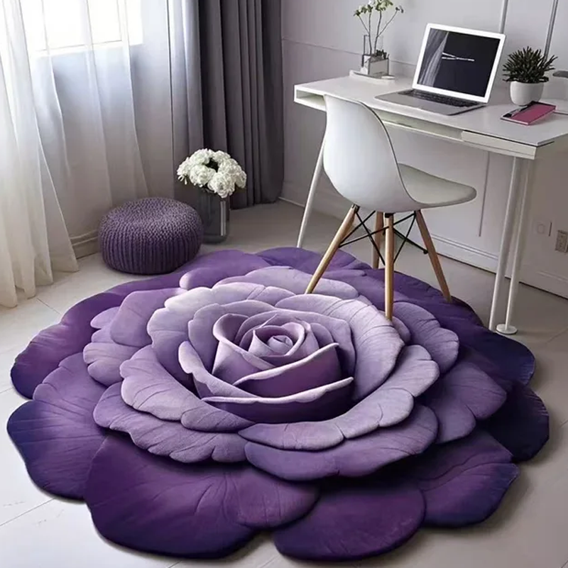 🔥Befristetes Angebot 🔥Floral Plüsch & Kieselgur Bodenmatte