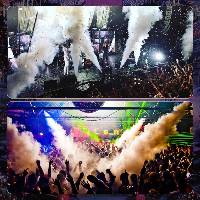 Portable Fog Machine with LED Lights & Remote Control