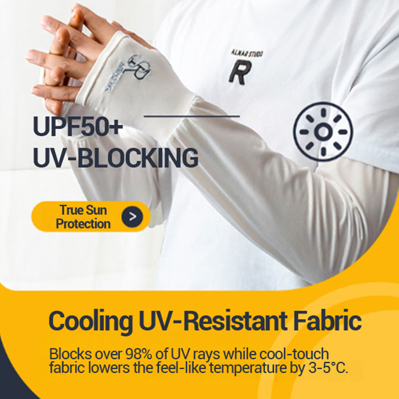 Ice-Feel Breathable Stretch Sun Sleeves