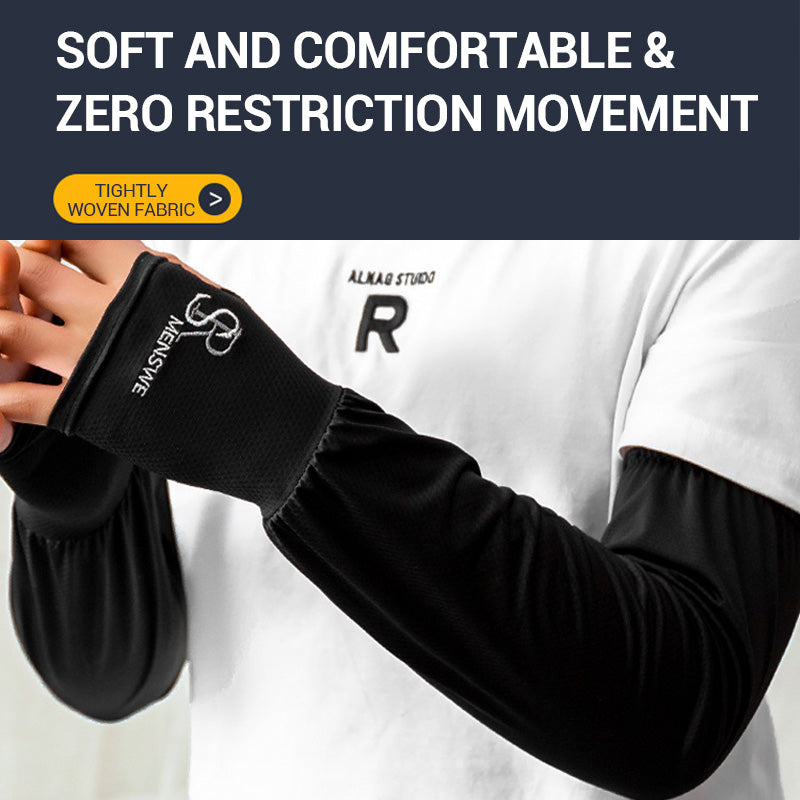 Ice-Feel Breathable Stretch Sun Sleeves