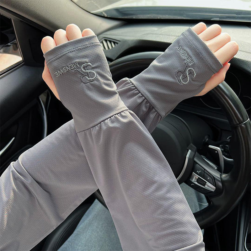 Ice-Feel Breathable Stretch Sun Sleeves