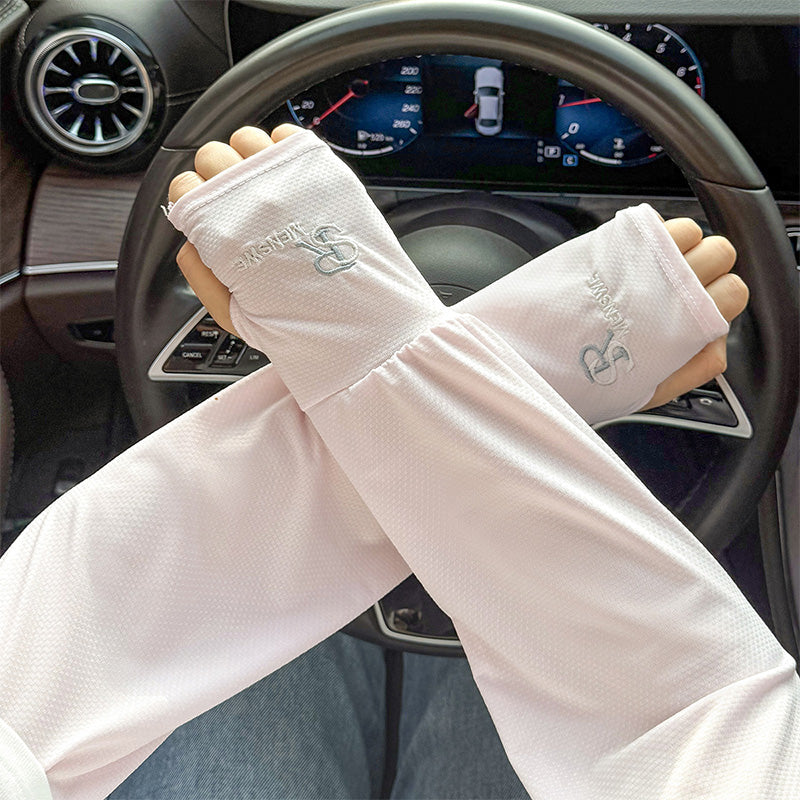 Ice-Feel Breathable Stretch Sun Sleeves