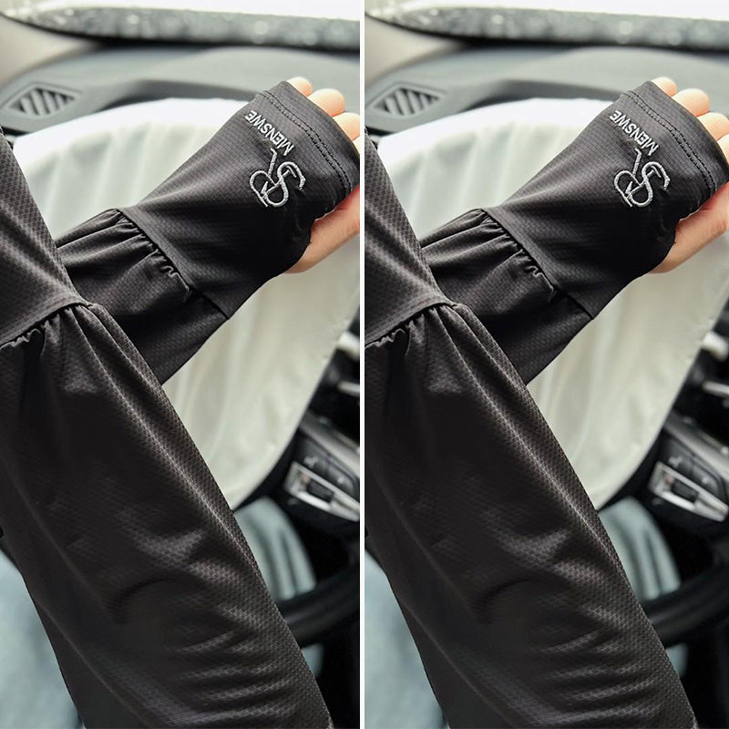 Ice-Feel Breathable Stretch Sun Sleeves