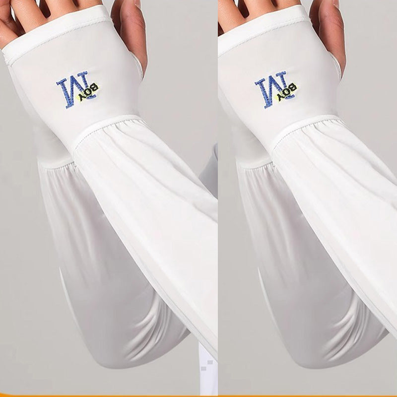 Ice-Feel Breathable Stretch Sun Sleeves
