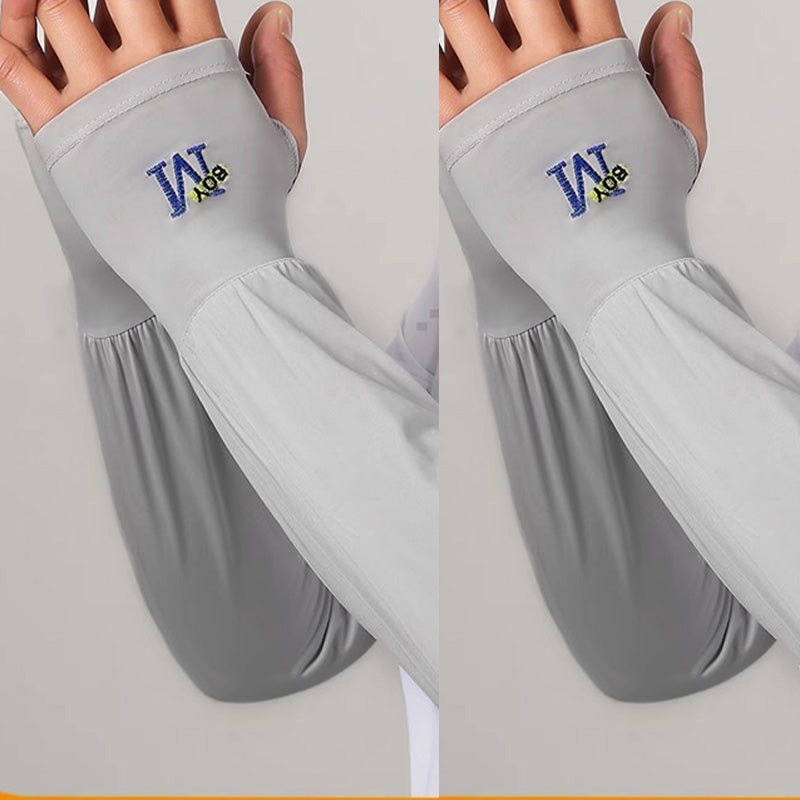 Ice-Feel Breathable Stretch Sun Sleeves