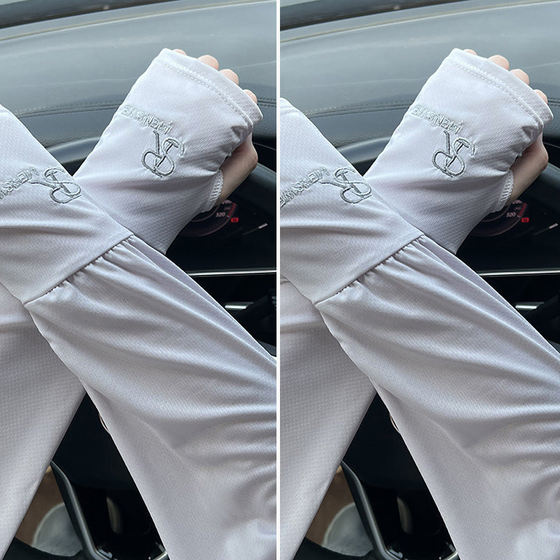 Ice-Feel Breathable Stretch Sun Sleeves