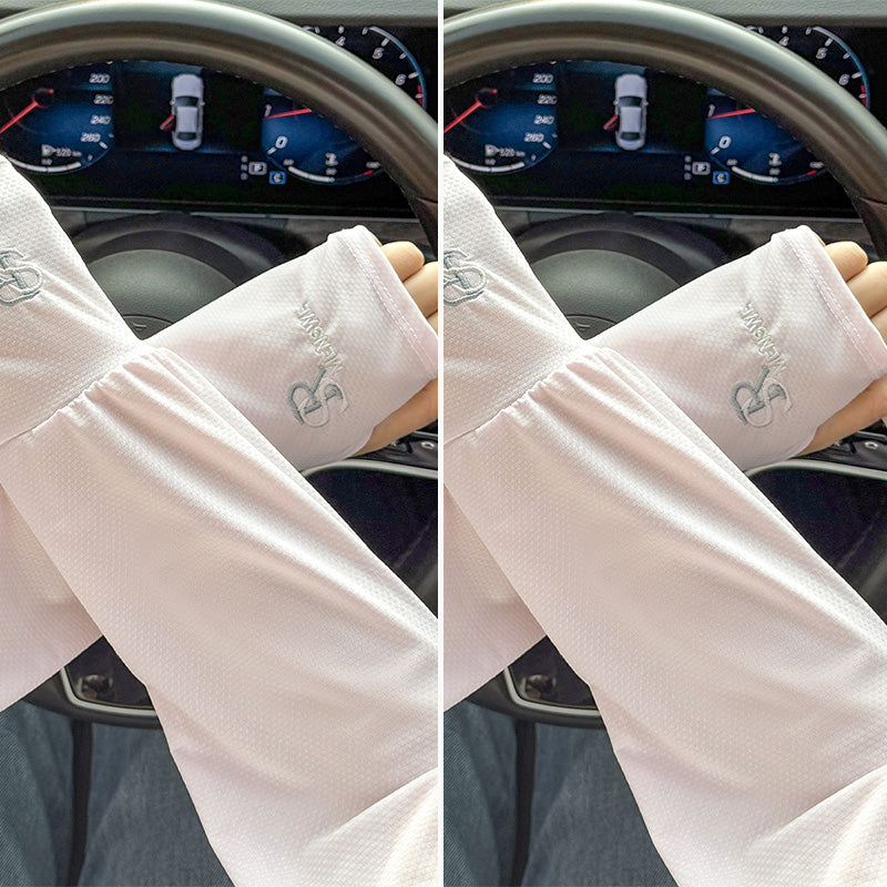 Ice-Feel Breathable Stretch Sun Sleeves
