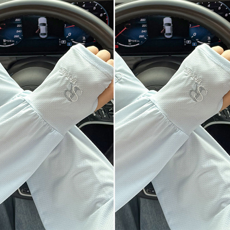 Ice-Feel Breathable Stretch Sun Sleeves