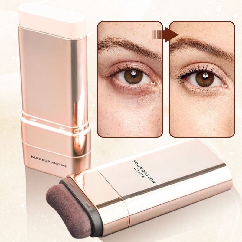 Hydrating & Long-Lasting Foundation Stick with Brush