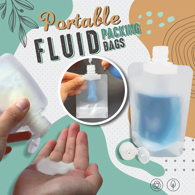 ✨Tragbare Reise-Fluid-Makeup-Verpackungstasche (10 Stck.)