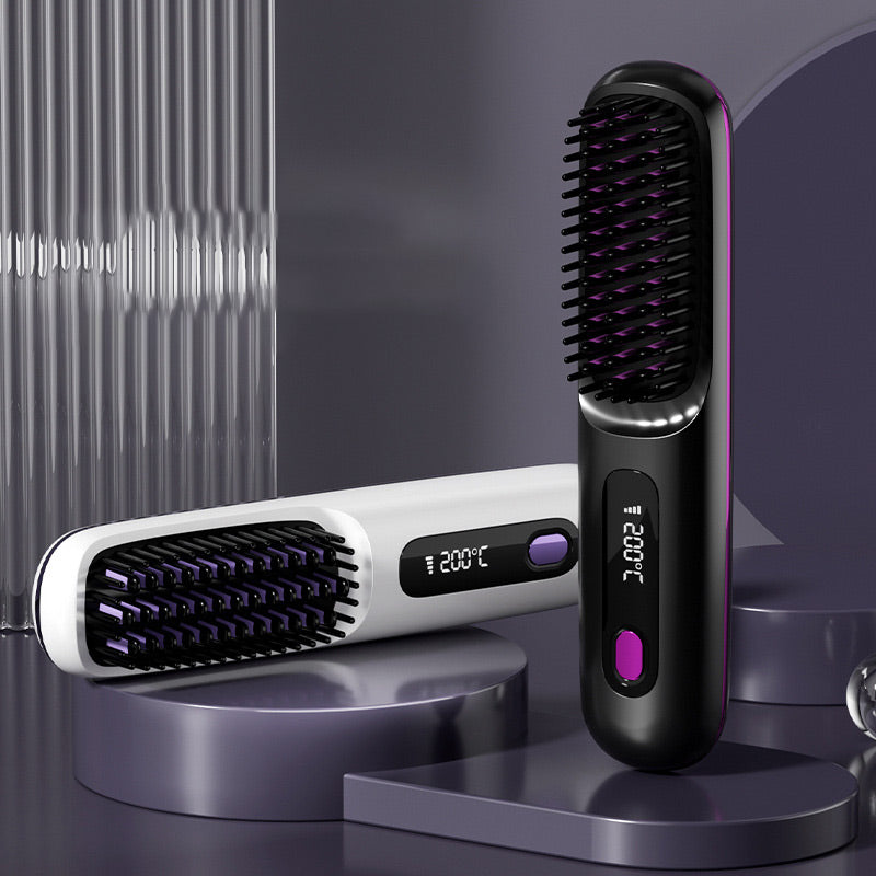 🔥 Glatte Haare überall – Kabelloser Haarglätter Jetzt im 2er-Deal: 5 € Sparen + Gratisversand! 💼💇♀️