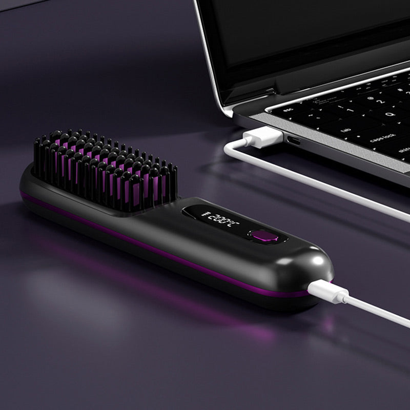 🔥 Glatte Haare überall – Kabelloser Haarglätter Jetzt im 2er-Deal: 5 € Sparen + Gratisversand! 💼💇♀️