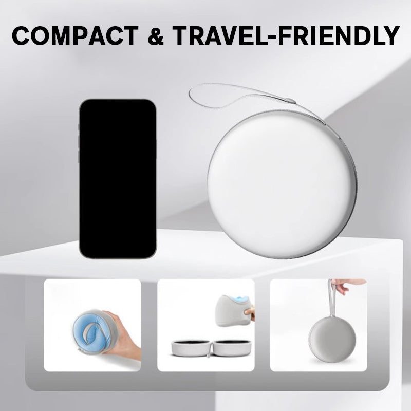 ✈️💤Memory Foam U-förmiges Reise-Nackenkissen