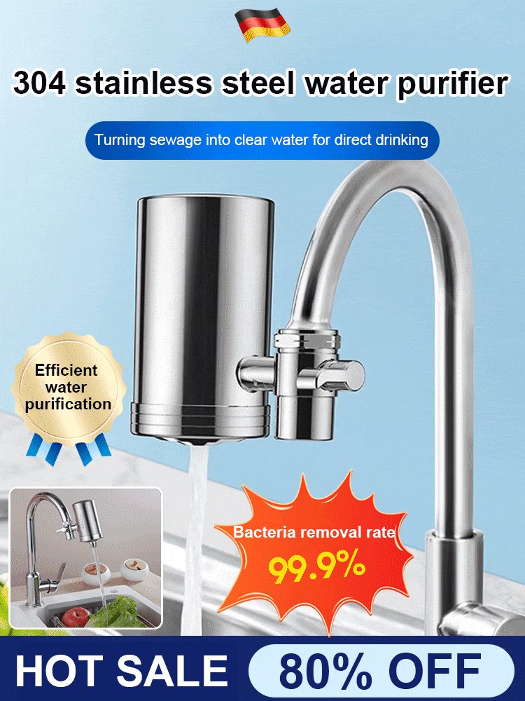 🚰304 stainless steel water purifier✨